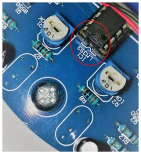 Recién ahora pon el LM393